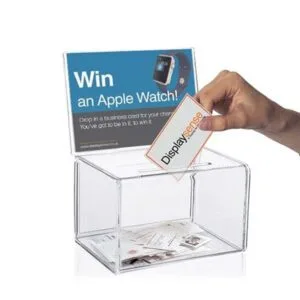 Acrylic Tip and Feedback Boxes (2)
