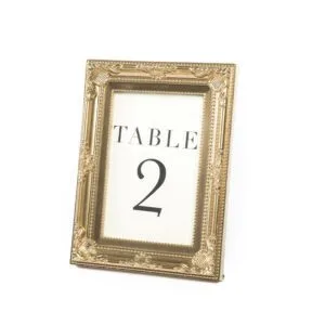 Acrylic number display stand