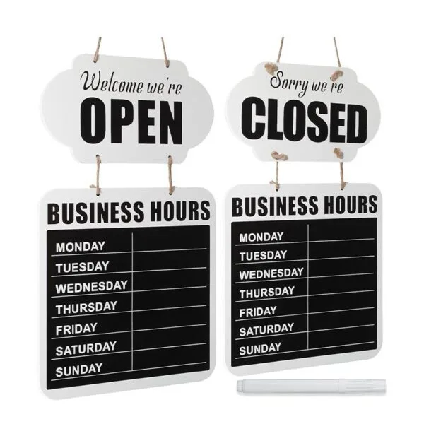 PVC Chalkboard Signs