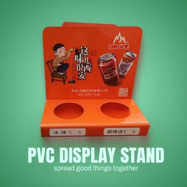 pvc display stand