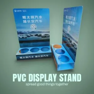 pvc display stand