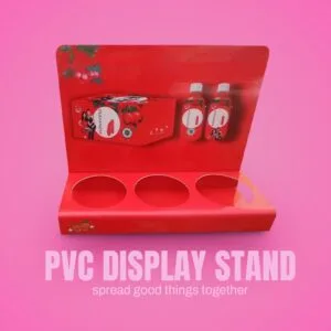 pvc display stand
