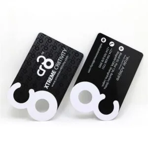 pvc smart shaped card