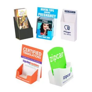 pvc leaflet holder