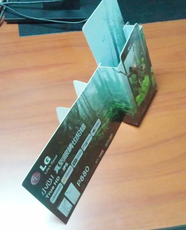 pvc-leaflet holder