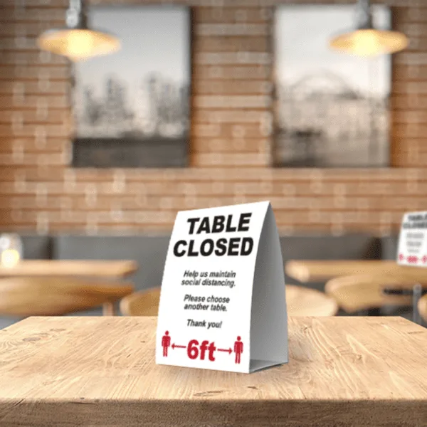 23. PVC Counter Table Card - Image 5