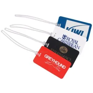 pvc luggage tag