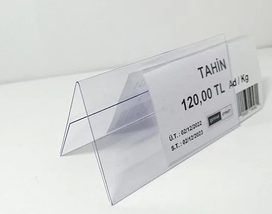 pvc price tag